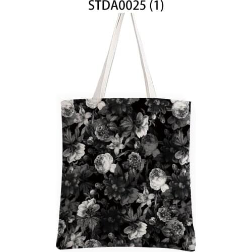 Printed Shoulder Bag Cartoon New Canvas Bag Shoulder Bag Tote Bags Handbag Vogue Women Bags Large Capacity Bag