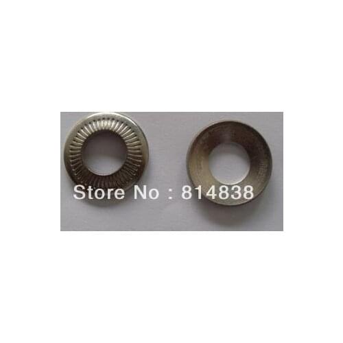 Wkooa M6 Knurling disc washer gasket 500 pieces