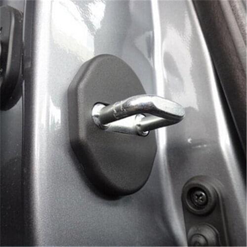 For Mitsubishi Lancer-Ex V93 V3 V5 For Pajero 2014 For Asx 2011 2012 2013 Door Lock Cover Protective Cover 4pcs car styling