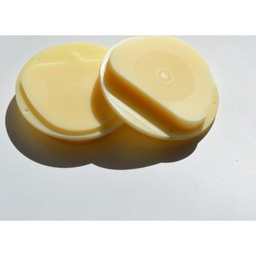 50 Pieces 89*71*12mm~20mm Dental Lab Material Pmma Disk A1 A2 A3 Dental PMMA Block for Amann Girrbach CAD/CAM Milling System