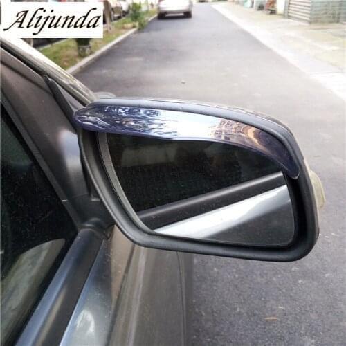 Car Rearview Mirror Rain Rainproof Eyebrow Cover For Subaru Forester Outback Legacy Impreza XV BRZ