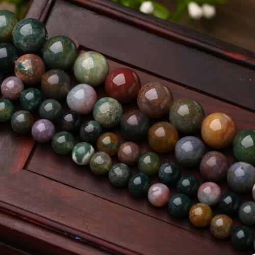 1 Strand India Agates Beads Natural Stone Beads Great Quality Accessories Diy Jewelry Making Findings Strand Beads 6 8 10 12mm
