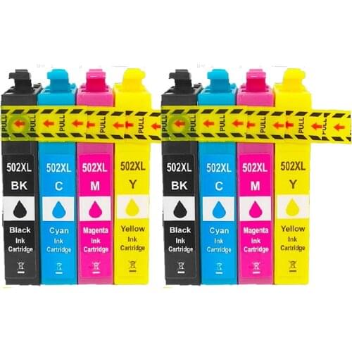For Epson 502xl 502 Ink Cartridges for Epson Expression Home XP5100 XP5105 XP 5100 Workforce WF-2860 WF-2865DWF Printer