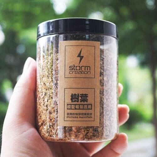 Plant Scene Remodeling Leaf Simulation Model Toy Tree Leaf DIY Beautify Platform Soldier Building Sandbox 50 / 450ml