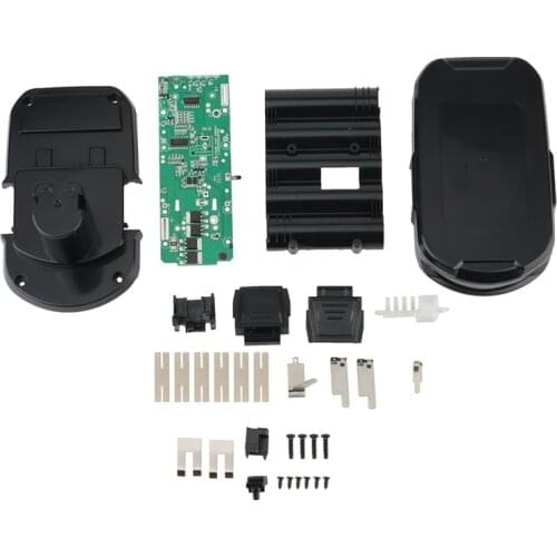 P108 5X18650 Li-Ion Battery Plastic Case Charging Protection Circuit Board PCB Box For RYOBI 18V P103 BPL-1815 P118 ONE