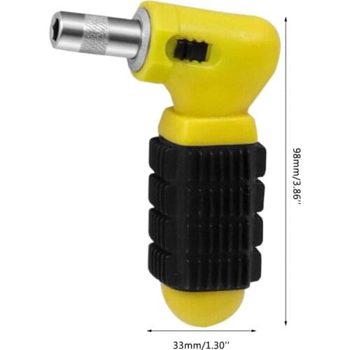 Multifunction Adjustable Sleeve Ratchet Screwdriver Handle Magnetic Bits Tools