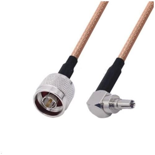N Male to CRC9 Male Right Angle Connector Pigtail Jumper RG316 Cable 50 ohm