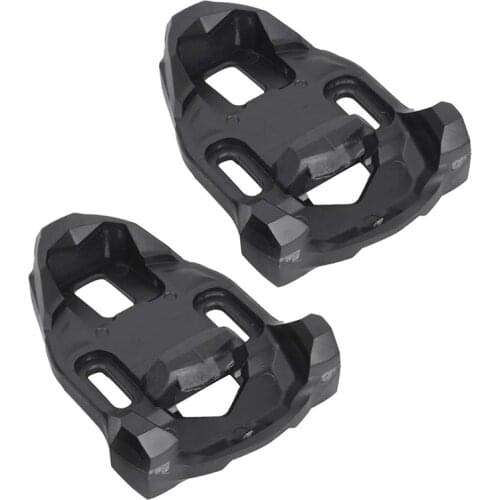 Bike Cleat Set Plastic Black Road Bike Cycling Pedal Cleat Lock Anti-Skid Road Bike Cleat for Time IClic/X-Presso Pedal