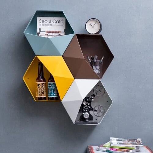 Living Room Wall Hangings Shelf Creative Three-Dimensional Wall Decoration Bedroom Dining Room Room Wall