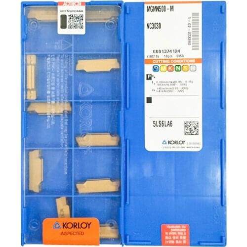 Original Carbide Insert MGMN500-04-R PC5300 Slotting CNC Blade Lathe Tools