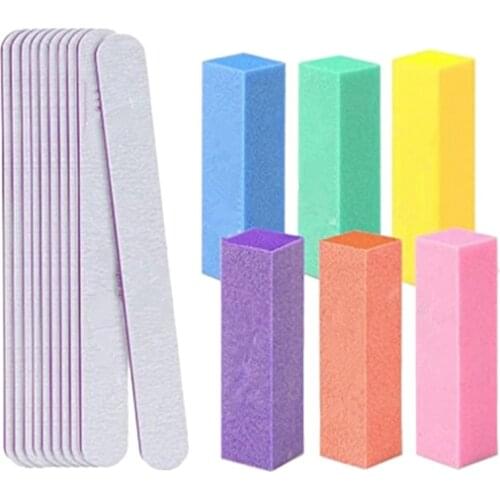 16Pcs Nail Files and Buffers,Professional Manicure Tools Kit for Nail Art Pedicure Manicure Tool