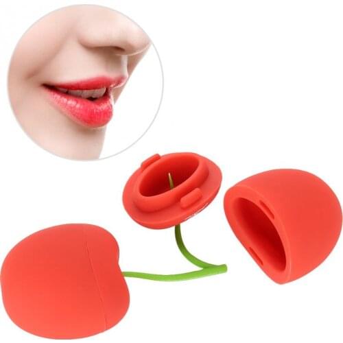 Portable Cherry-Shaped Women Lip Plumper Enhancer Lip Enhancement Device Increase lips Lip Plump Beauty Tool