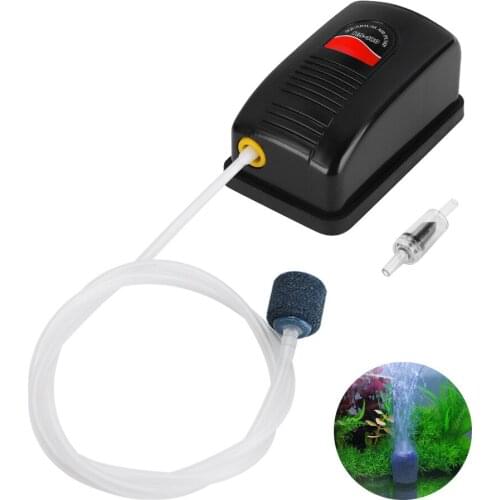 Fish Tank Small Oxygen Pump Aeration Pump Risheng RS-180 Aquarium Oxygen Pump Mute Fish Breeding Aeration Pump