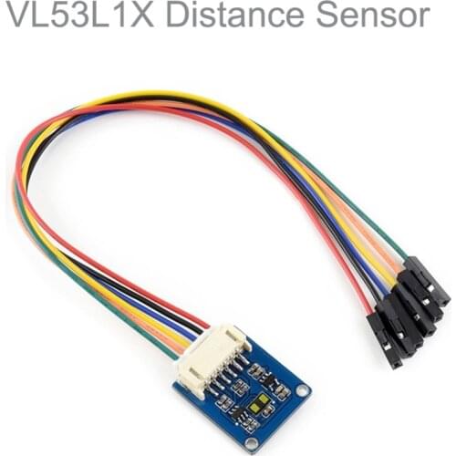 VL53L1X ToF Time-of-Flight Long Distance Ranging Sensor Ranging up to 4m 50HZ IIC 3.3V 5V for Arduino Raspberry Pi FZ3370