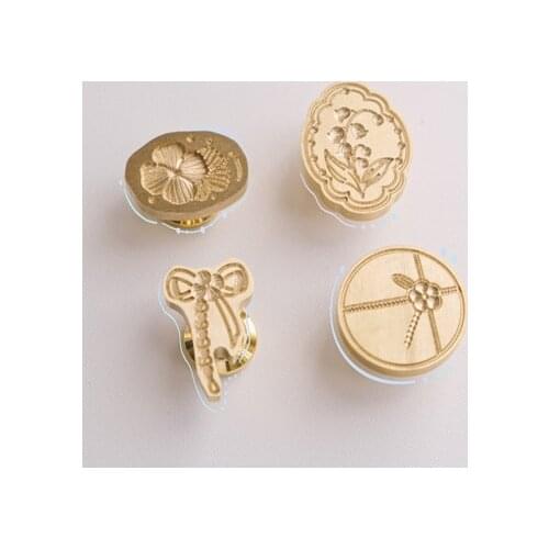 Wax Seal StampCopper Head Vintage Envelope Sealing Hobby Tools DIY Sealing Wax Decoration Craft Kits