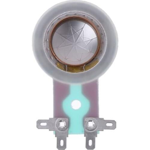 25.4MM Tweeters Voice Coil Round Speaker Treble Coil Horn Titanium Film Copper Clad Alumium Diaphragm Repair Accessories