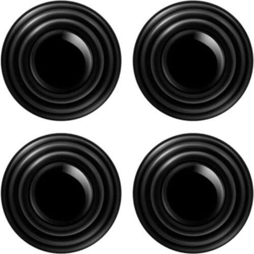 4 Pieces Car Door Shock-Absorbing Silent Gasket for Reduce Vibration Noise