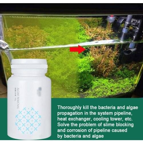 Safe Efficient Non-toxic Algae Repellent Agent - Tank Moss Remover Aquarium Algaecide Fish & Aquatic Pet Supplies Cleaning Tools