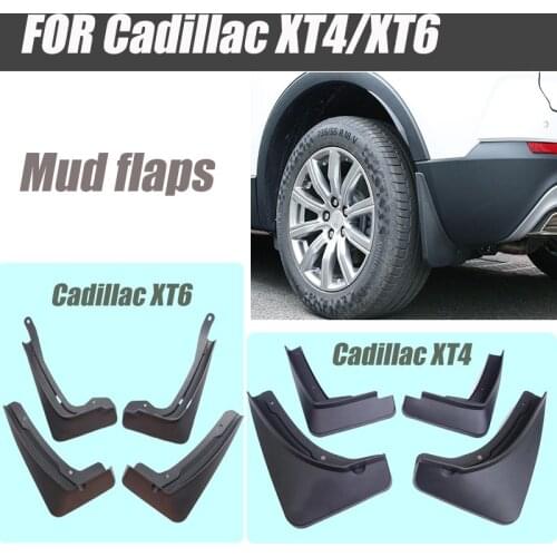 For Cadillac XT4 mudguards XT4 XT6 Mud flaps cadillac fenders splash guards car accessories auto styling 2018-2019