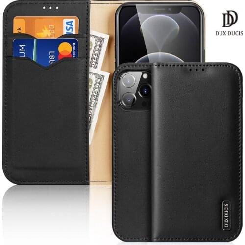 For iPhone 13 Pro Max Case Hivo Series Flip Cover Luxury Leather Wallet Case Full Good Protection Steady Stand чехол на айфон