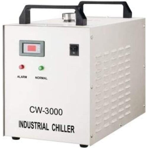 CW-3000 9L Hermolysis Industrial Water Chiller for 800W or 1.5KW Spindle Cooling AC 1P 110V 60HZ/AC220V 50HZ