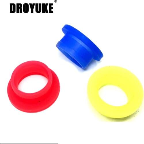 Droyuke 3Pcs Silicone Gasket, Exhaust Rubber Adapter, Gasket Pipe Coupler For RC Car Model 1/8 1/10 Nitro HSP HPI Traxxas Axial