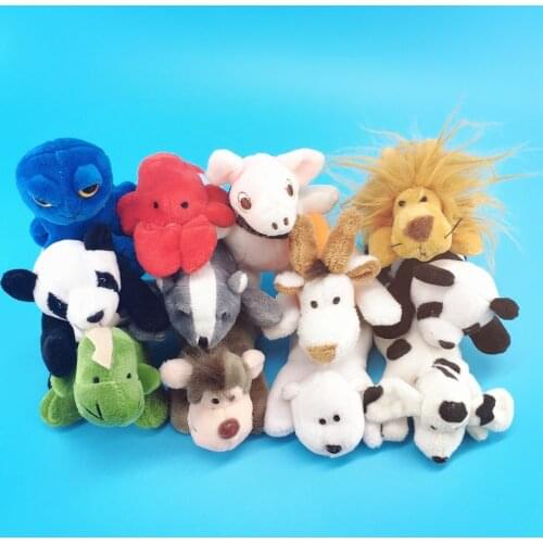 5pcs/set Large Plush Animal Fridge Magnets For Kids Gift Toy Souvenir magneticos Fridge Sticker Decorative Refrigerator Magnets