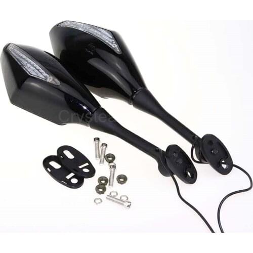 Motorcycle LED Turn Signals Rear View Side Mirrors For Honda CBR600RR 2003-2014 2004 2005 2006 2007 2008 2009 2010 2011 2012 13