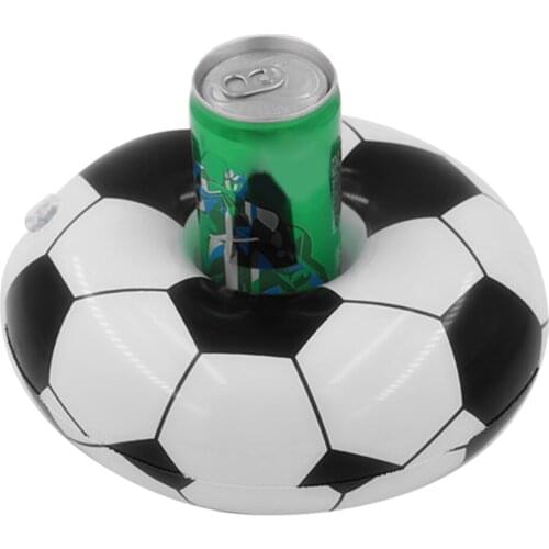 Inflatable Cup Coaster Outdoor Swimming Pool Water Floating Drink Cup Holder Toy Party Circle Pool Air Mattress Accessories