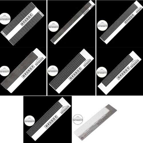 Stainless Steel DIY Drawing Ruler Square Round Drill Diamond Painting Tools DIY