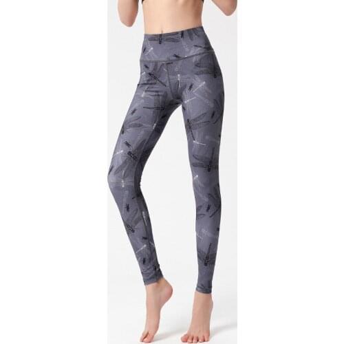 NORMOV New Digital Printed Leggings Women High Waist Buttock Elastic Push Up Legging Female Slim Printing Workout Leggins Woman