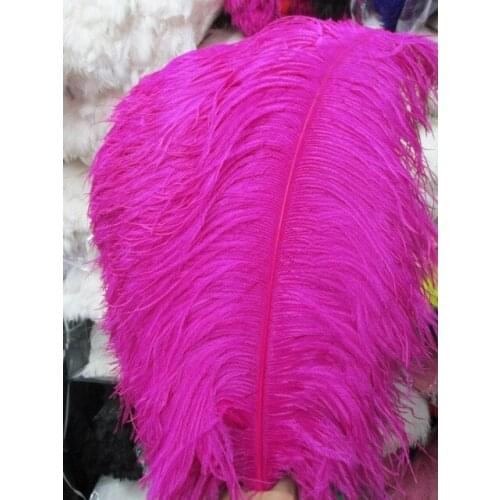 New! Sales of high-quality 100 / Many rose ostrich feathers 55-60cm, DIY wedding decorations / decorative home accessories