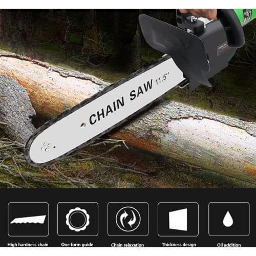 The Woodcutting Saw Carpenters Saw Household Electric Tool Angle Grinder Modified Electric Chainsaw