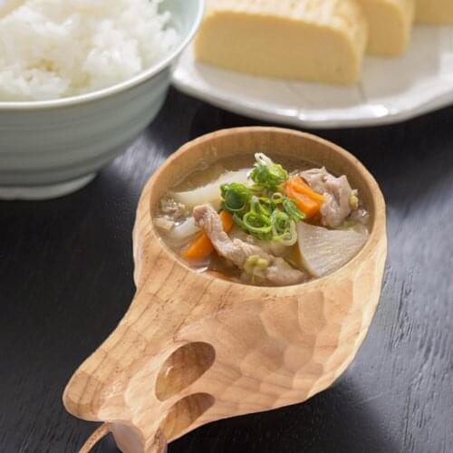 Portable Wooden Cup With Lanyard Coffee Mug With Handle Beer Mugs Travel Camping Dishes Food Container Water Milk Bottles NEW