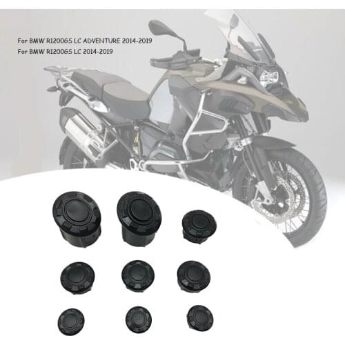 Motorcycle Frame Hole Caps Cover Plug Decorative Cap For BMW R1200GS R 1200 GS LC Adventure ADV GSA 2014 2015 2016 2017 2018