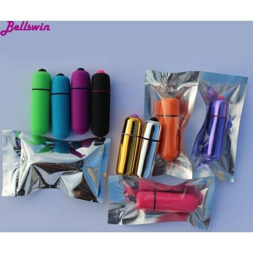 Promotional 100pcs/lot women sex bullet mini vagina vibrator vibe female sex toys
