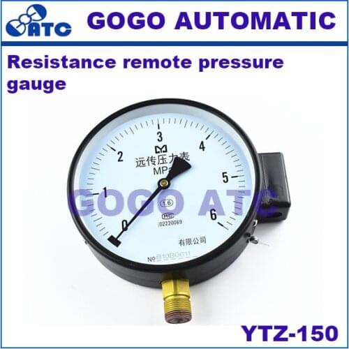 Resistance Remote Pressure Gauge YTZ-150 Control Water Supply Frequency Converter 0-1.6 MPA