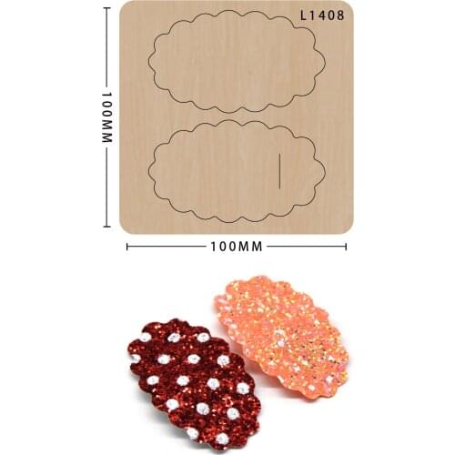 DIY Hairpin Cutting Dies Template Scrapbook suitable for common die cutting machines on the market