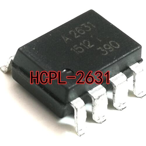 10PCS/LOT New A2631 HCPL-2631 HCPL-A2631 SOP-8 Optocoupler Spot