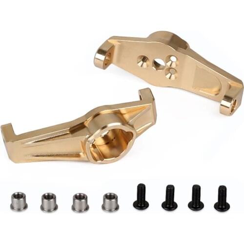 2 pcs Heavy Duty Brass Counterweight Front Wheel Block For RC Crawler Traxxas TRX-4 TRX-6, 8232 Upgrade Parts