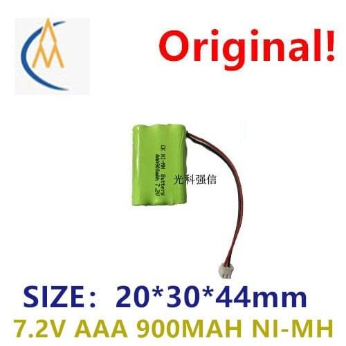 7.2V AAA 900mAh electric tool battery Ni-MH toy toy aircraft model equipment instrument medical LED lamp 2.54 spacing