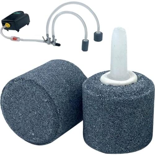 Fish Tank Aquarium Air Bubble Stone Hydroponic Oxygen Plate Air Pump Bubble Aerator Accessories