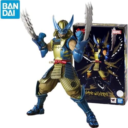Bandai Tamashii Nations Marvel X-Men Bluefin Meisho Manga Realization Muhomono Wolverine S.h. Figuarts Action Figur Collect Toys