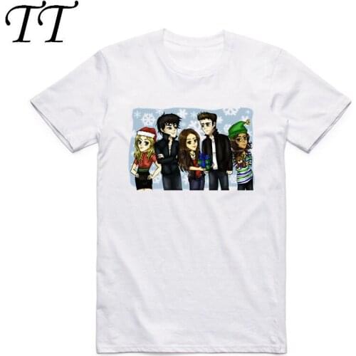 2019 Men And Women Print The Vampire Diaries T Shirt O-Neck Short Sleeve Summer Casual US TV Series Fashion T-shirt HCP941