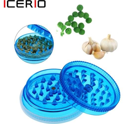 ICERIO 1PCS Plastic Break Lures Tool Fishing Boilies or Pellets Bait Crusher Grinder Box Carp Fishing Bait Making Accessories
