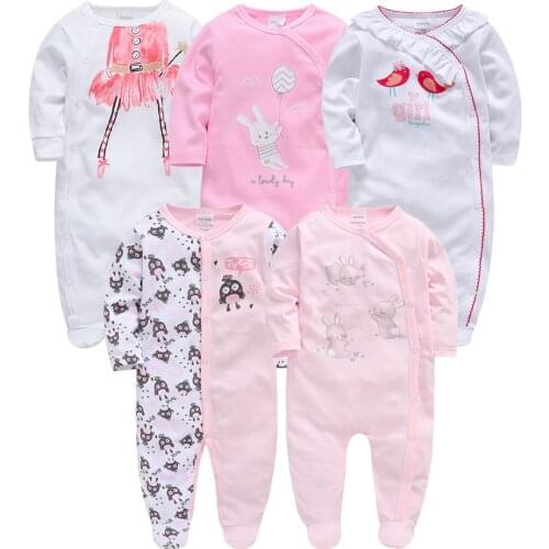 Kavkas Baby Girl Rompers Full Sleeve Autumn Winter 3m 6m 9m 12m Newborn Baby Boy Girl Jumpsuits roupa bebes