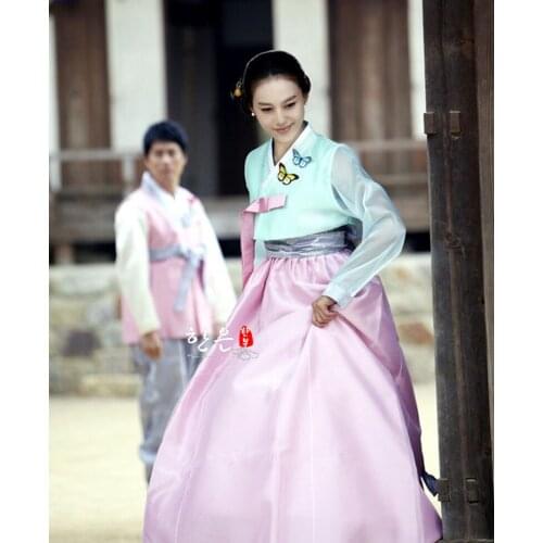 Hanbok Dress Korea Original Hand Embroidery Hanbok Wedding Hanbok Traditional Hanbok Authentic Hanbok