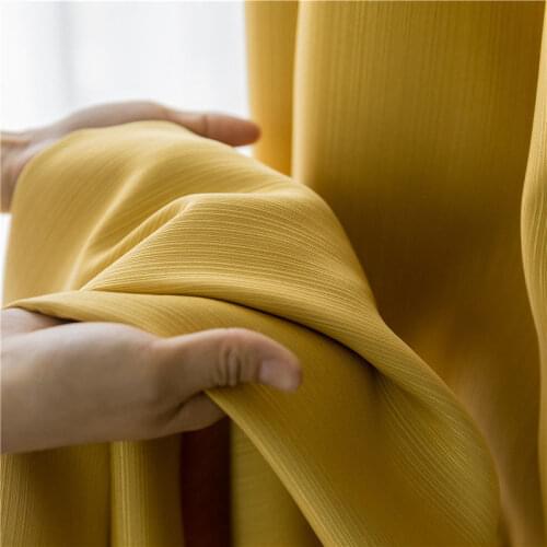 Living Room Window Curtain Cloth Full Blackout For Bedroom Nordic Modern Minimalist Finished Striped Curtains