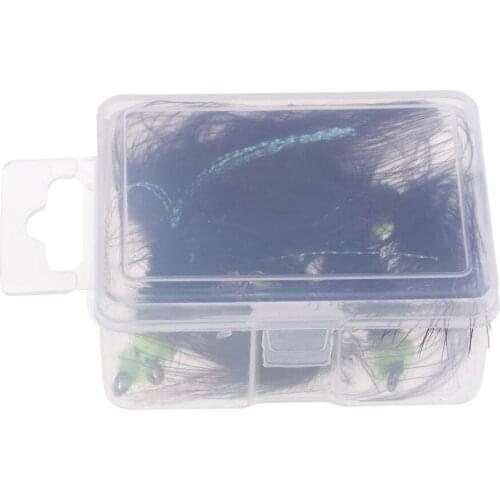 5 Pieces Fly Fishing Flies, Egg Sucking Leach, Artificial Baits, Fishing Lure, Streamer Lure