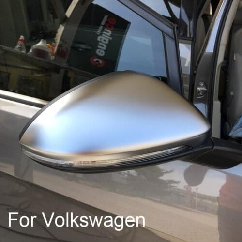 For Volkswagen Golf 7 7.5 MK7/MK6 Lamando Sportsvan Touran chrome side mirror cover shell cap